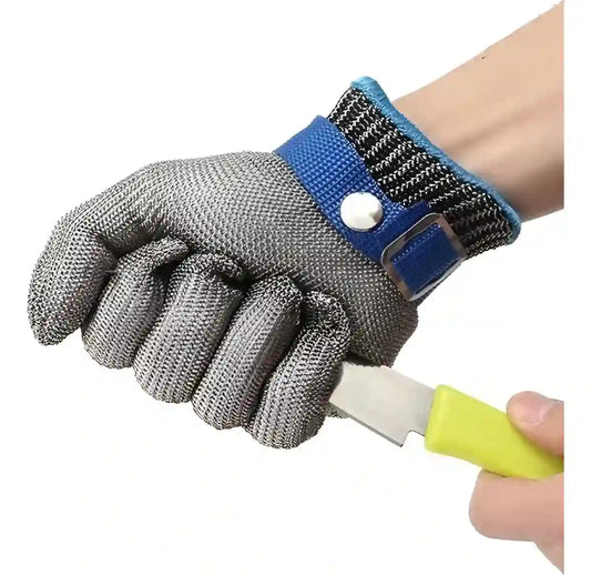 Guantes Seguridad de Hilo de Acero Inoxidable