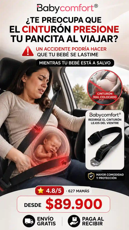 Cinturón de seguridad para el embarazo