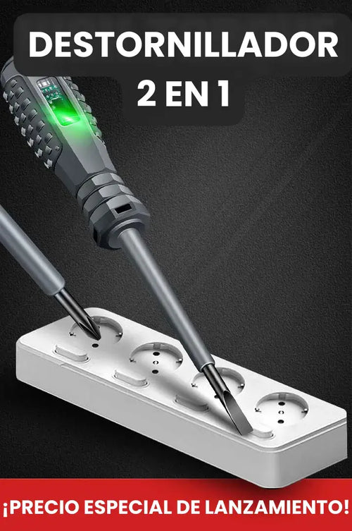 Probador de Corriente con Campo Magnetico + Destornillador 2 en 1 / 50% dcto por lanzamiento